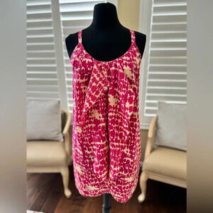 NWT | Swoon x y&i Clothing Boutique | Ruffle Tank in Pink Orchid - Size M